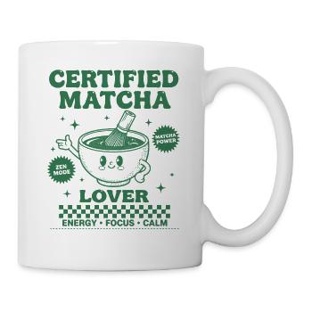 Certified Matcha Lover Energy Focus Calm Matcha - Mug - white - Right