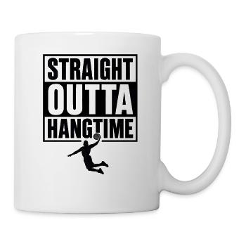 Straight Outta Hangtime Basketball Sports - Mug - white - Right