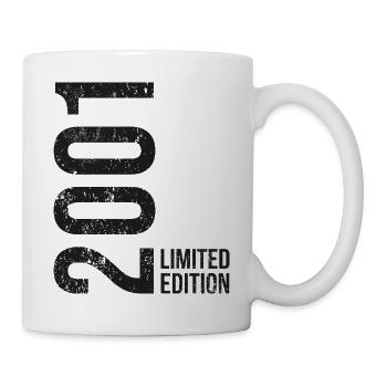2001 Geburtstag 25 Dekoration 25. Geburtstag - Tasse - Weiß - Rechts