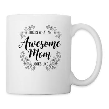 This is what a great mom looks like mom gift - Mug - white - Right