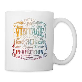 Vintage 1996 Limited Edition 30th Birthday - Tasse - Weiß - Rechts