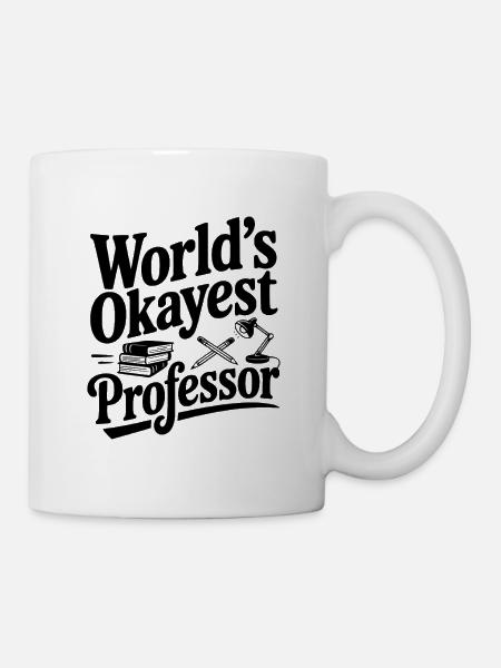 Der beste Professor der Welt - Tasse - Weiß
