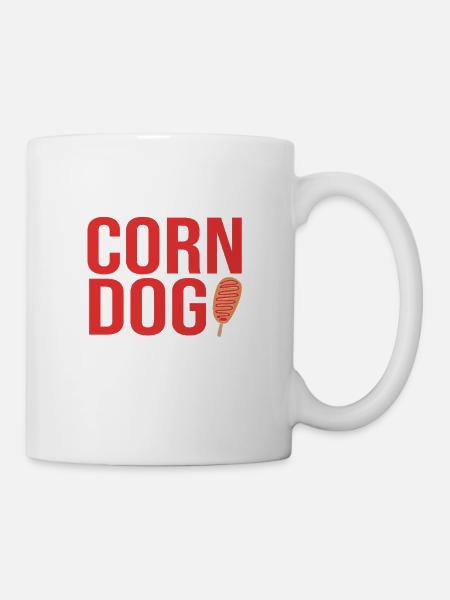 Corn Dog - Tasse - Weiß