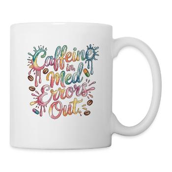 Hospital Pharmacist Caffeine In Med Errors Medical - Mug - white - Right
