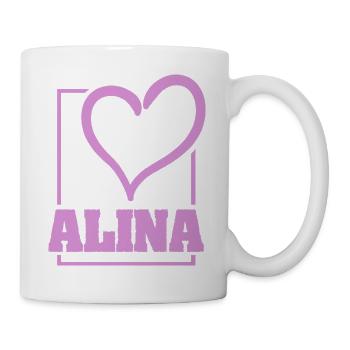 Cadeau pour Alina - Mug blanc - blanc - Droite