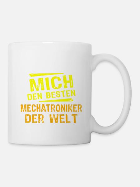 Mechatroniker Geschenk - Tasse - Weiß