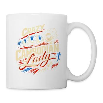 Cambodge Cambodgiens - Mug blanc - blanc - Droite