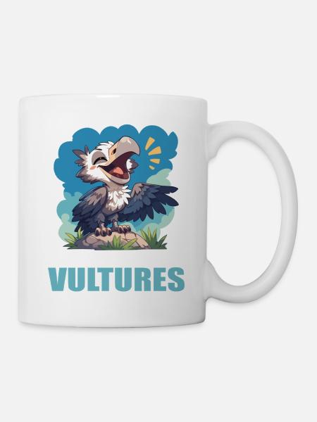 Geier - Tasse - Weiß