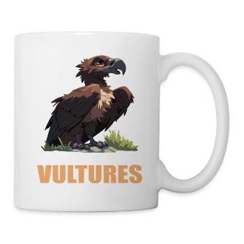 Geier - Tasse - Weiß - Rechts