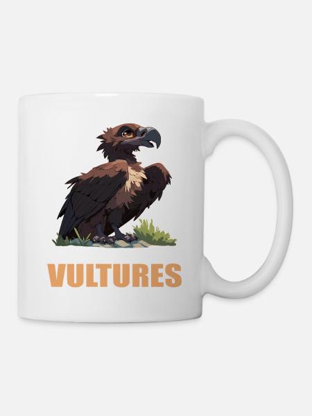 Geier - Tasse - Weiß