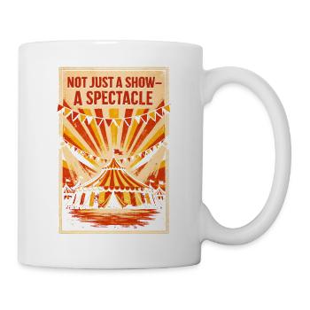Plus qu’un simple spectacle | Spectacle de cirque - Mug blanc - blanc - Droite