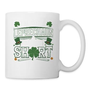 I'm not a leprechaun, I'm just small - Mug - white - Right