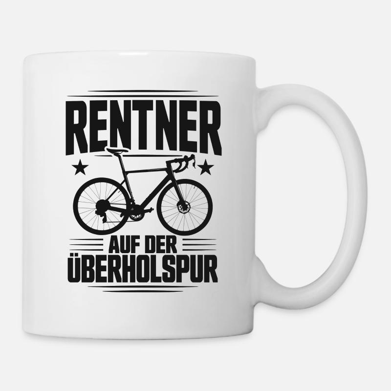Rentner auf der Überholspur - Tasse - Weiß
