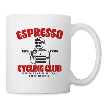 Espresso Cycling Club - Mug - white - Right
