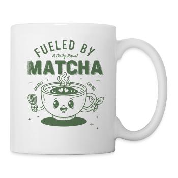 Fueled By Matcha A Daily Ritual Green Tea - Mug - white - Right