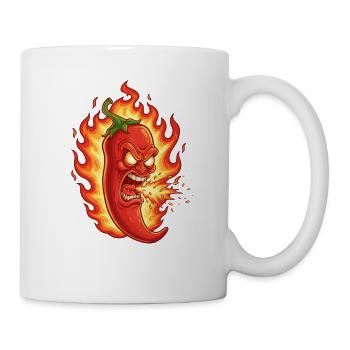 Angry Fire Chili - Mug - white - Right