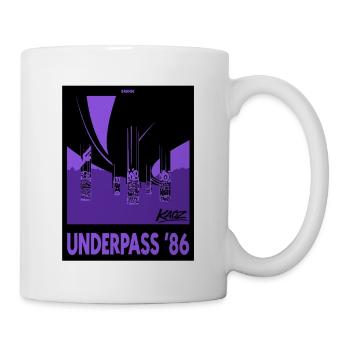 Underpass Hip-Hop Bridge Graffiti 86 - Mug - white - Right