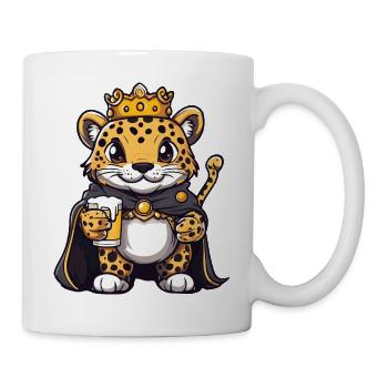 Leopard Beer King - Mug - white - Right