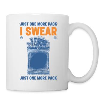 Nur noch ein Pack, ich schwöre, Sammelkarten-Booster - Tasse - Weiß - Rechts