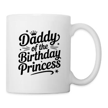 Papa de la princesse de l’anniversaire - Mug blanc - blanc - Droite