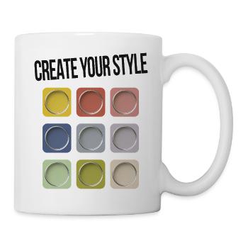 Create Your Style – Modern Statement - Mug - white - Right