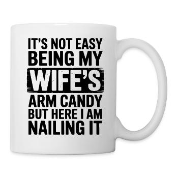 Wife Sayings Wives Funny Wife Gift - Mug - white - Right