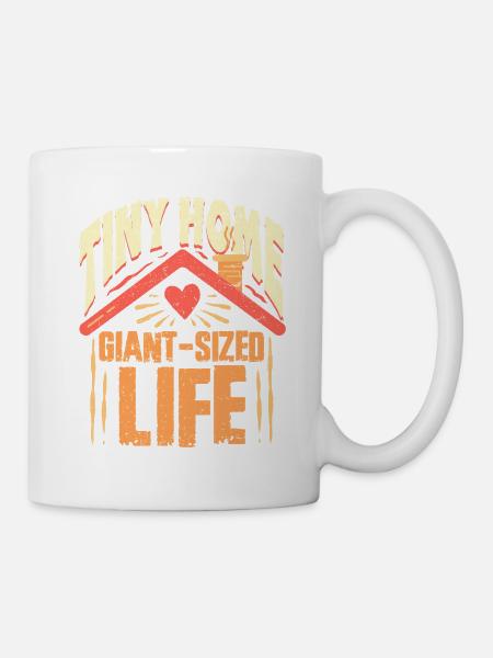 Tiny House - Tasse - Weiß