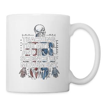 PT Educator Teaching The Art And Physiotherapy - Mug - white - Right