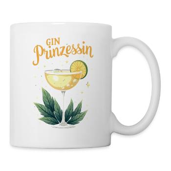Gin Princess – Reine du Gin & Tonic - Mug blanc - blanc - Droite