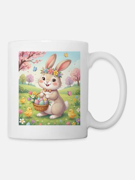Osterhase - Tasse - Weiß