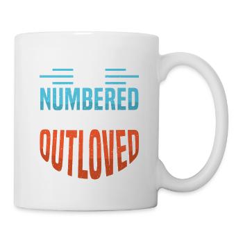 Dad father of three girls daughters - Mug - white - Right