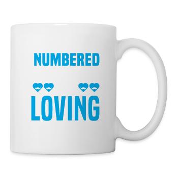 Dad father of three girls daughters - Mug - white - Right