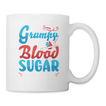 Diabetes type 1 diabetic - Mug - white - Right
