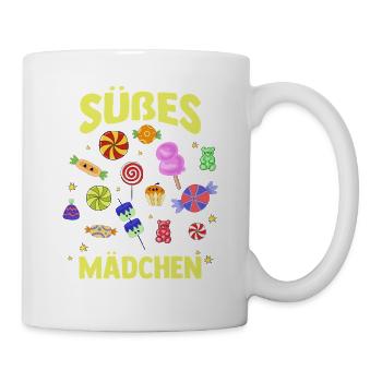 Sweets Sweet Tooth Cute Girl - Mug - white - Right