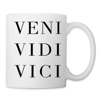 Veni Vidi Vici - Tasse - Weiß - Rechts
