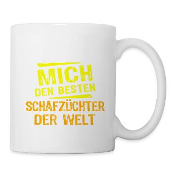 Sheep Farmer Gift - Mug - white - Right
