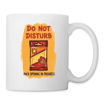Do Not Disturb Pack Opening In Progress Trading - Mug - white - Right