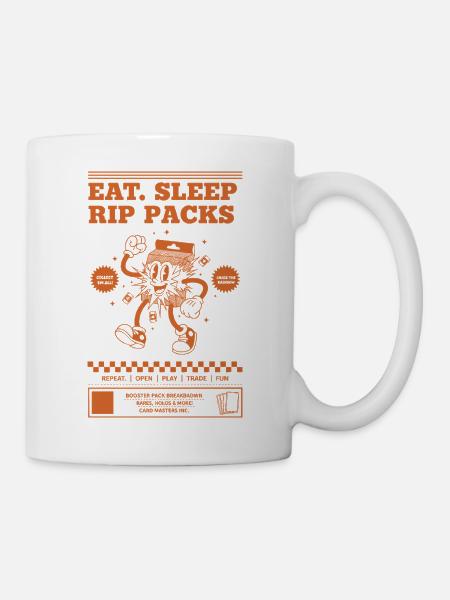 Eat Sleep Rip-Packs Sammelkarten-Booster-Pack - Tasse - Weiß