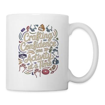 Pediatric OT Crafting Confidence Pediatric Therapy - Mug - white - Right