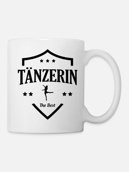 Beste Tänzerin - Tasse - Weiß