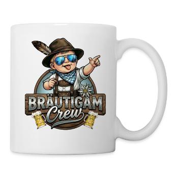 Enterrement de vie de garçon Chemise pour hommes Enterrement de vie de garçon - Mug blanc - blanc - Droite
