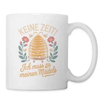 Bee No Time Girls apicultrice qui dit abeilles mellifères - Mug blanc - blanc - Droite
