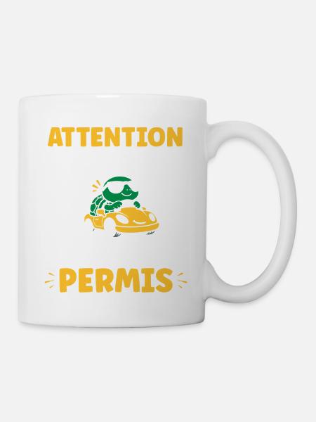 Führerschein-Humor - Tasse - Weiß