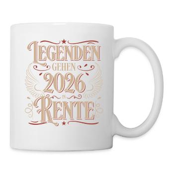 Pensioner 2026 Pension Gift Man Retirement Funny - Mug - white - Right