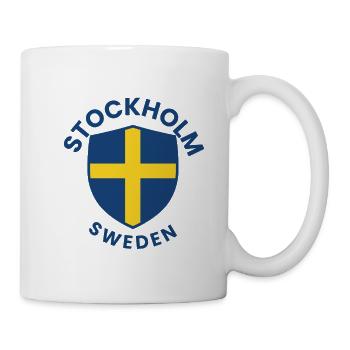 Stockholm Shield Cross - Mug - white - Right