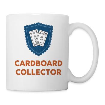Cardboard Collector Trading Card Collector Booster - Mug - white - Right
