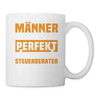 Expressions amusantes du conseiller fiscal - Mug blanc - blanc - Droite
