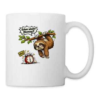 Encore lundi, Hommes de bureau Cadeaux Femmes - Mug blanc - blanc - Droite