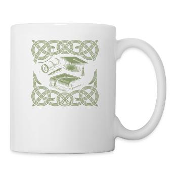 Académie Celtique L’Art de l’Apprentissage - Mug blanc - blanc - Droite