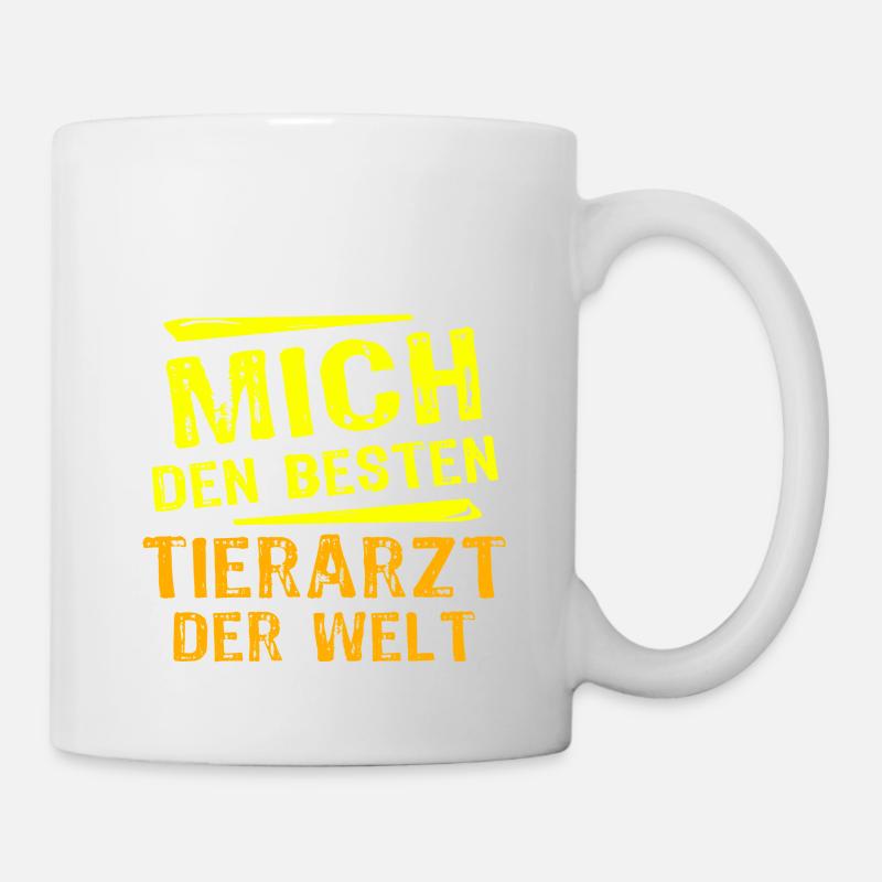 Tierarzt Geschenk - Tasse - Weiß